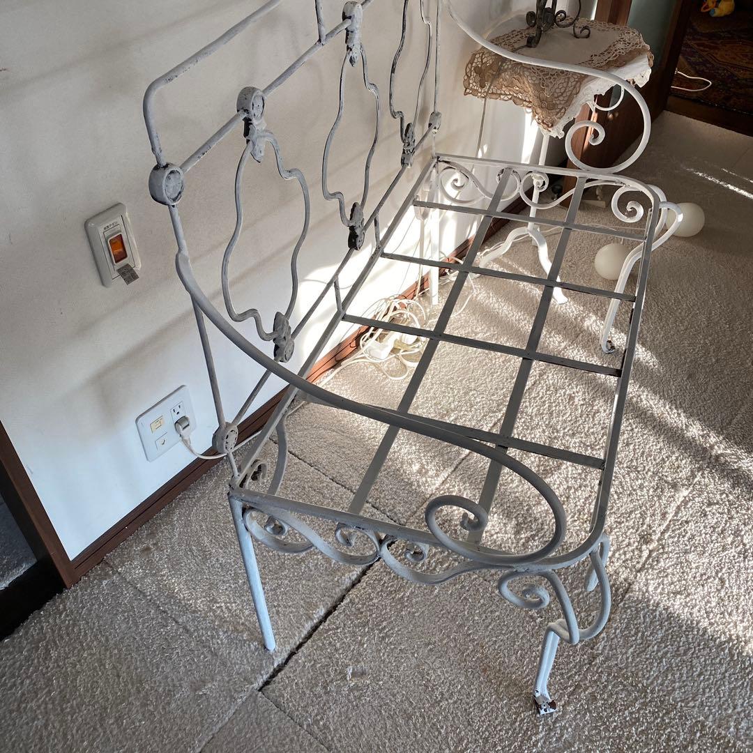 アンティーク　アイアンベンチ