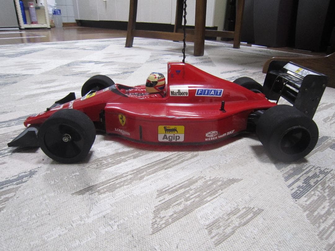 完全動作品 F1 タミヤ N.マンセル 1/10 フェラーリ F189 後期型