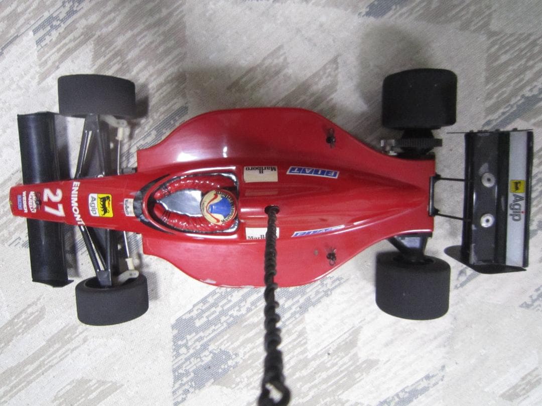 完全動作品 F1 タミヤ N.マンセル 1/10 フェラーリ F189 後期型