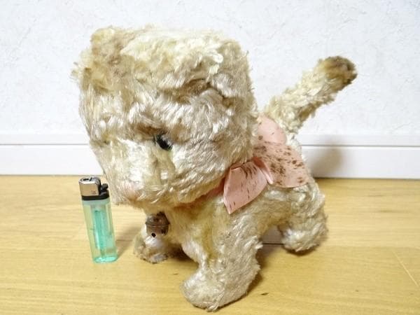 70年代 ビンテージ 猫 ネコ キャット ぬいぐるみ レトロ 昭和 当時物