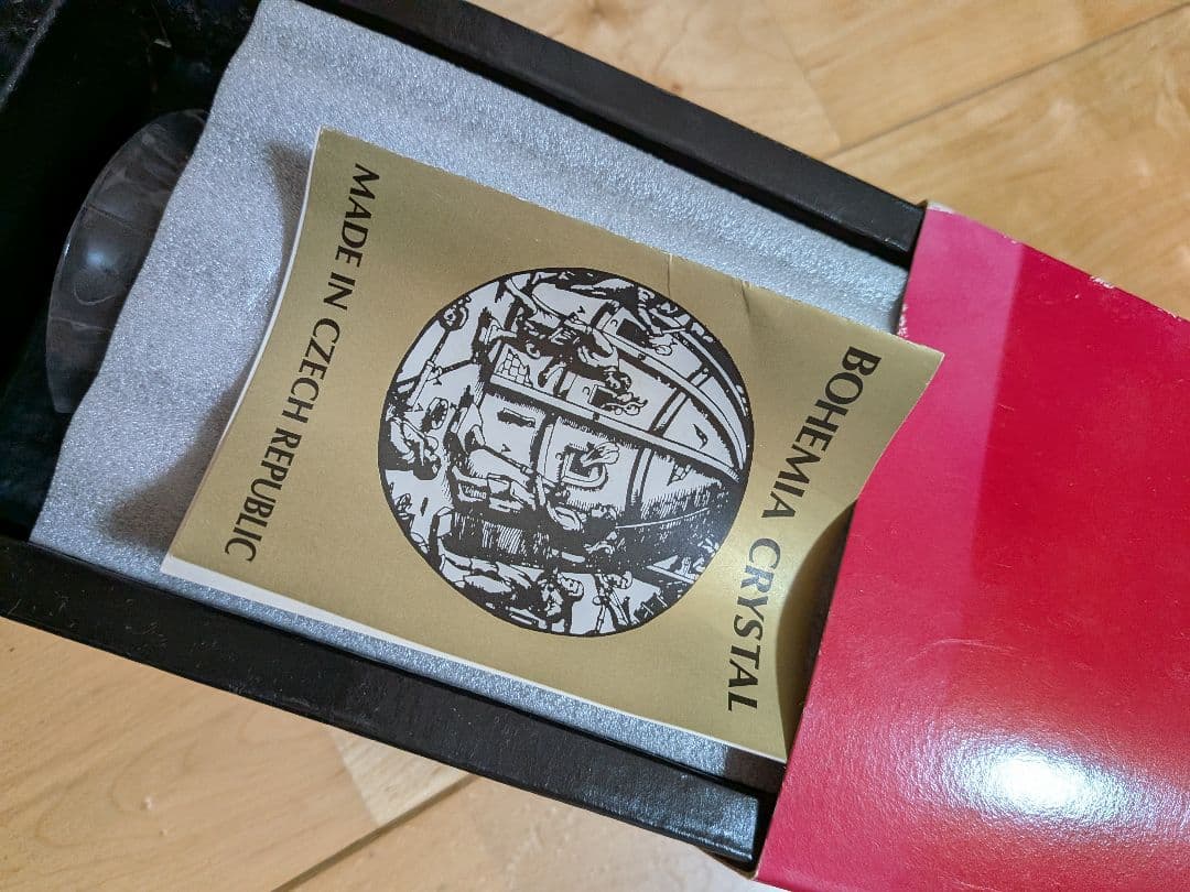 BOHEMIA CRYSTAL カットデザイン グラス