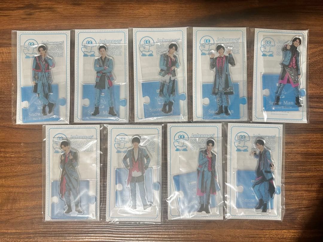  Man スノーマン アクリルスタンド 第3弾 コンプリートセット