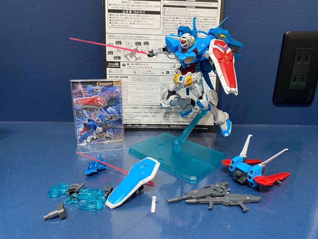 HG 1/144 G-セルフ(大気圏用パック&宇宙用パック)劇場版ver