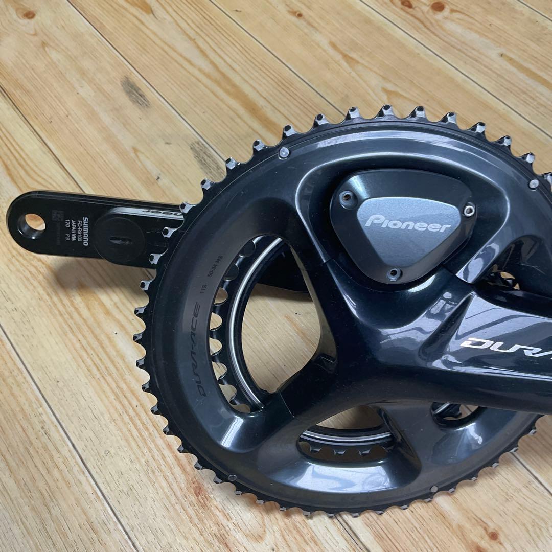訳あり　DURA-ACE パワーメーター クランクセット FCR9100