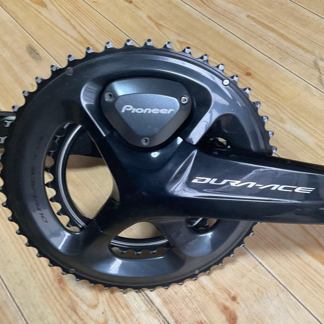 訳あり　DURA-ACE パワーメーター クランクセット FCR9100