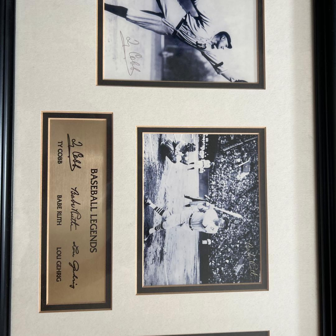 野球レジェンド サイン入り写真コレクション