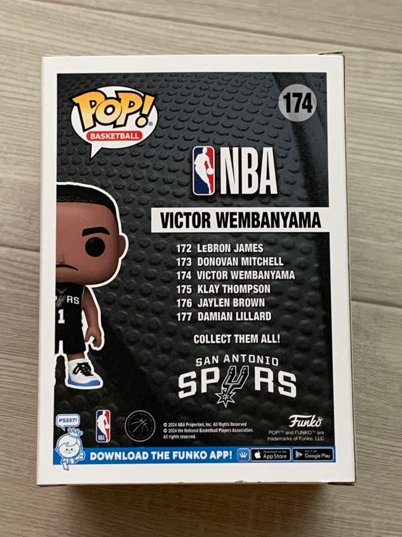 スポーツ Funko POP! NBA Victor Wembanyama 174