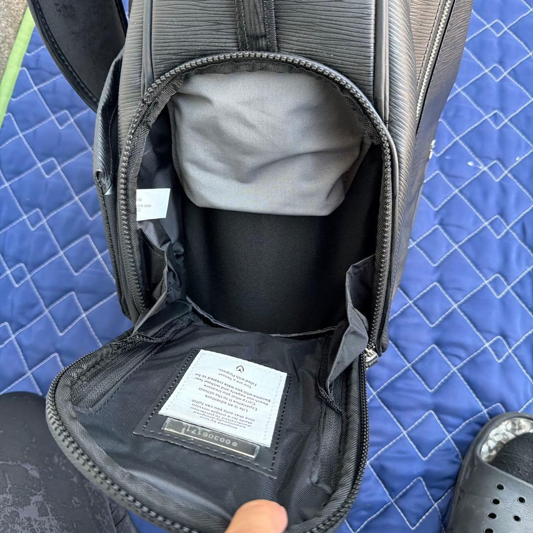 Vessel ゴルフバッグ ブラック スタンド付き