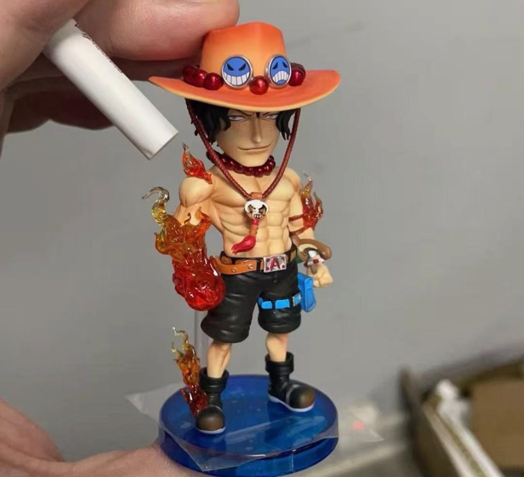 ワンピース LG エース ガレージキット ガレキ スタチュー フィギュア