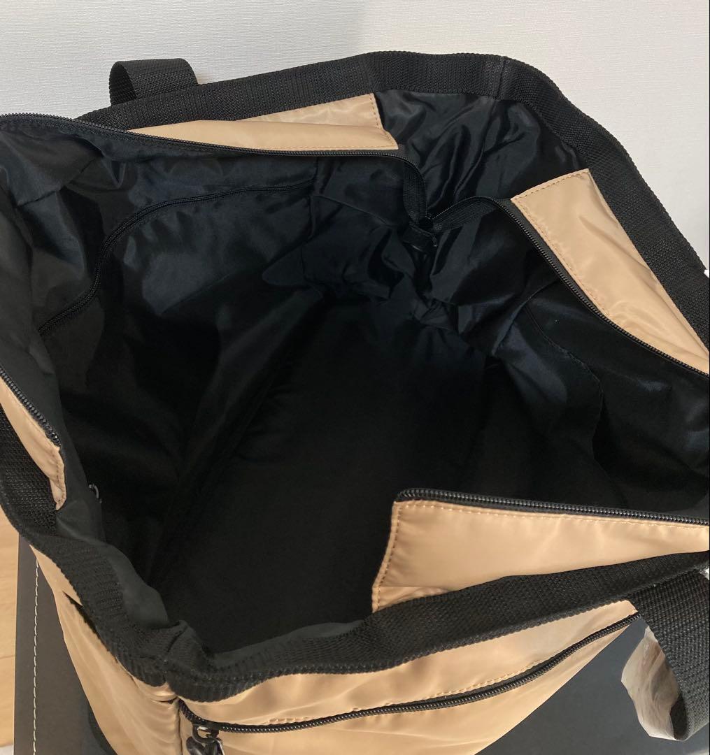 新品 パーリーゲイツ ジャックバニー トートバッグ ベージュ 男女兼用モデル