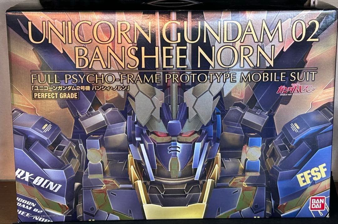 新品未開封品ユニコーンガンダム 02 バンシーノルン PG