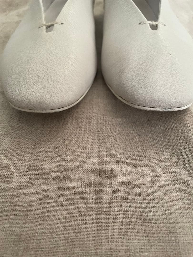 VIEILLE ヴィエイユ　Cinq サンク　白ホワイト靴　38 24センチ