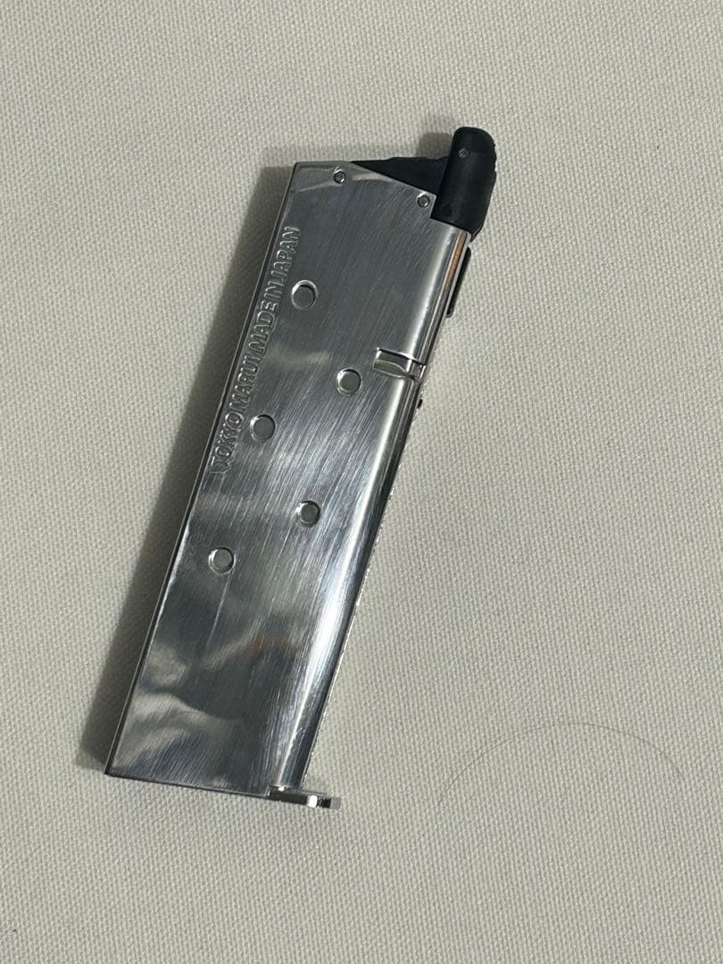 東京マルイ　コルトガバメント シリーズ'70 ニッケルフィニッシュ ガスブロ