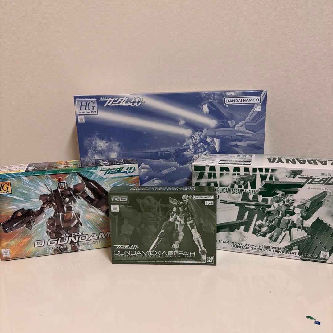 HG GNアームズ　サバーニャ　最終決戦　Oガンダム　リペアパーツ　まとめて