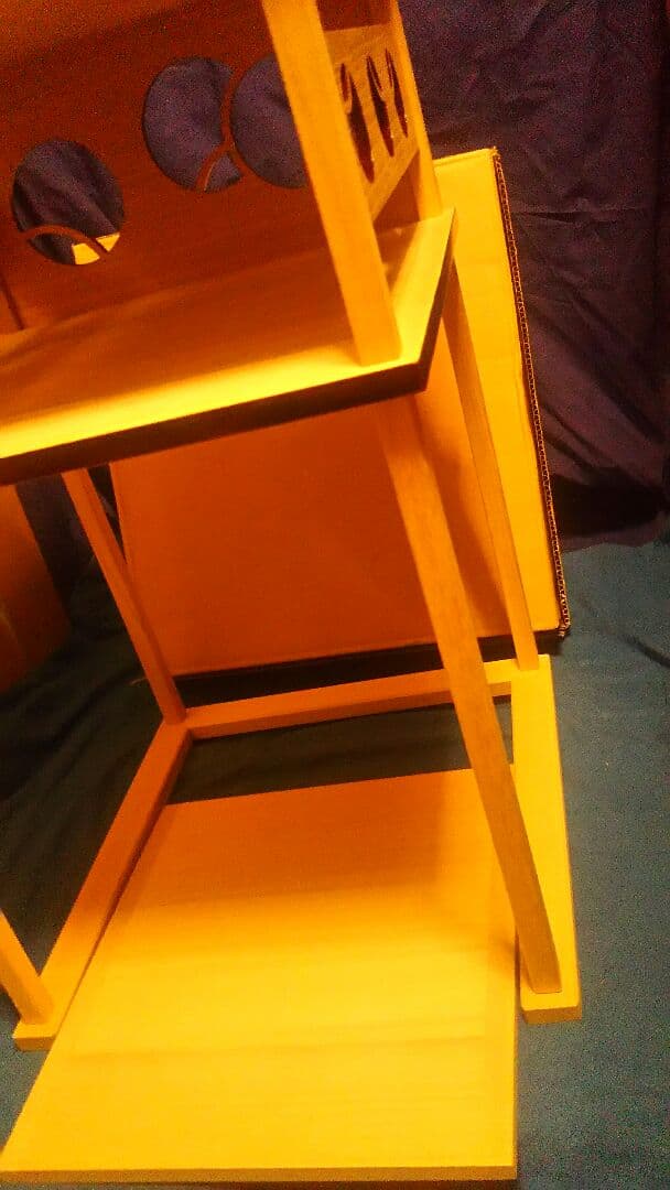 桐壺々透二重棚、田原一斉作、而妙斉好