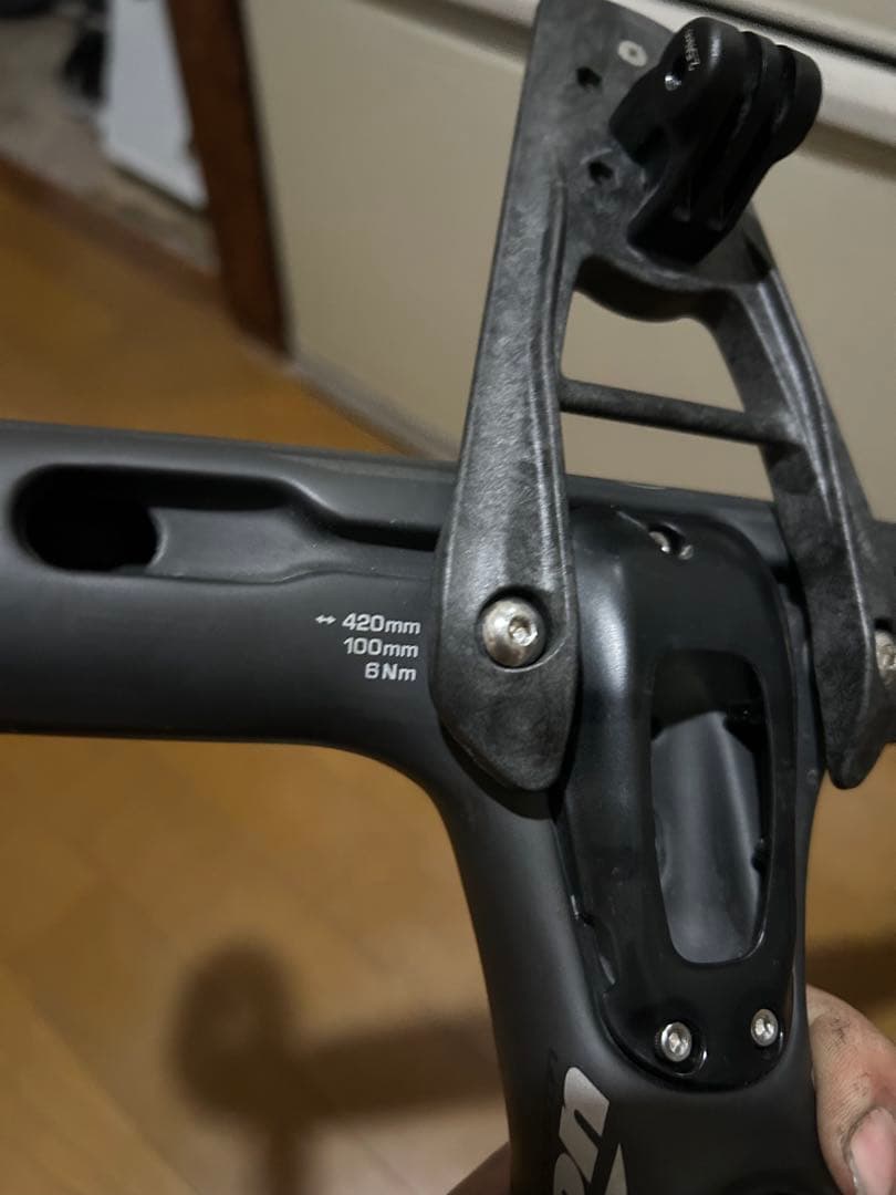 Vision metron 6D 一体型フルカーボンハンドル