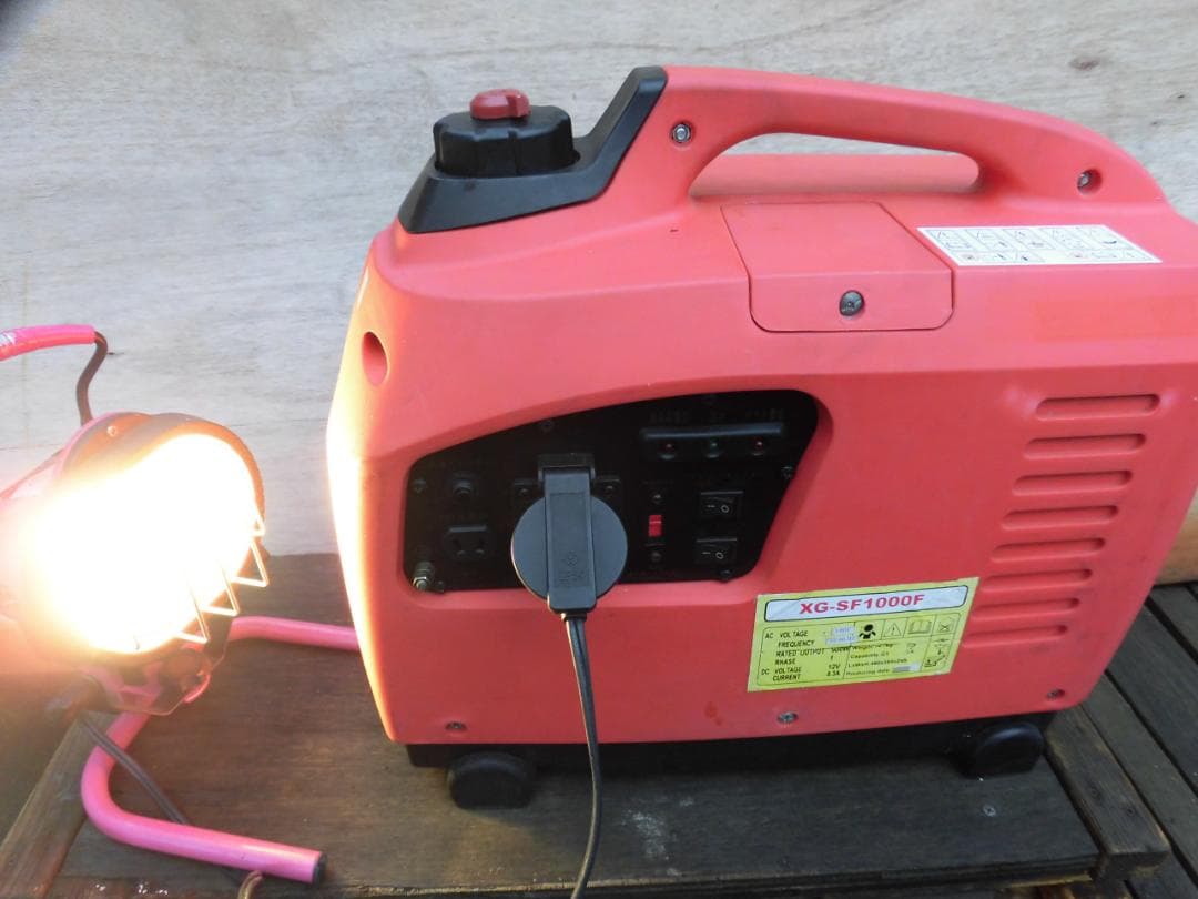 送料無料・・・インバーター発電機 XG-SF1000F