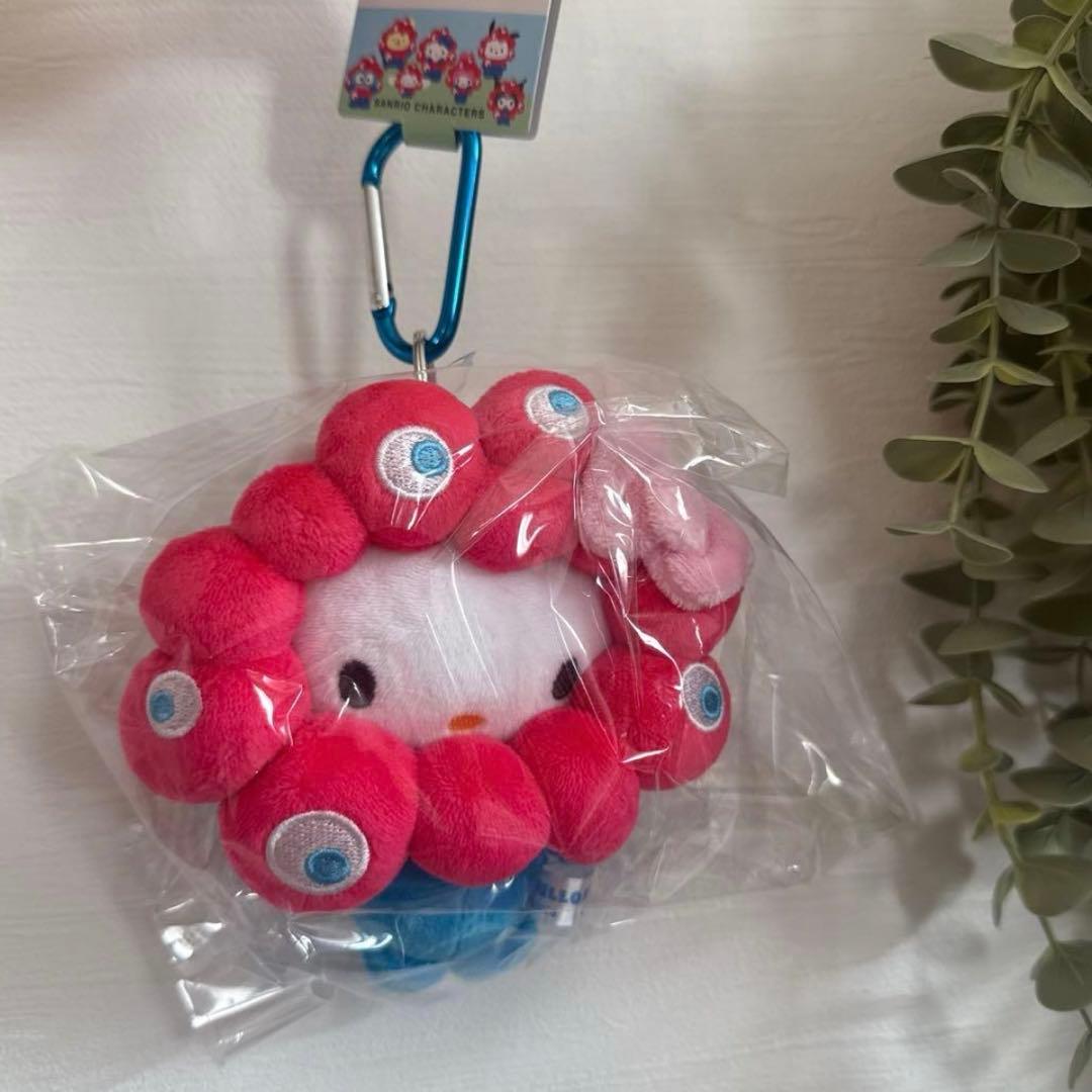 万博2025 カラビナ キーホルダー サンリオミャクミャク キティ