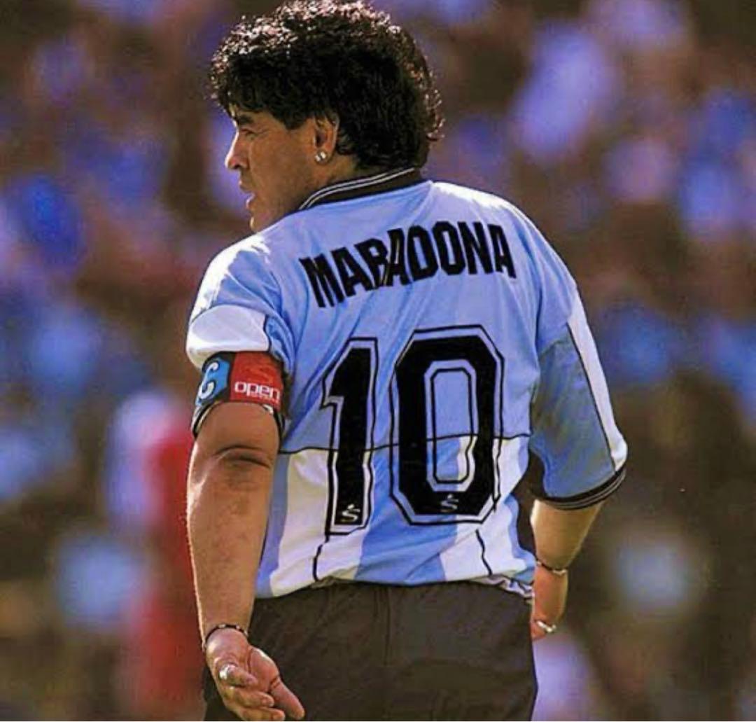 マラドーナ引退記念試合　記念ユニフォーム