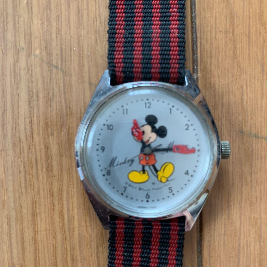 腕時計　ミッキーマウス　レトロ　ビンテージ　アンティーク