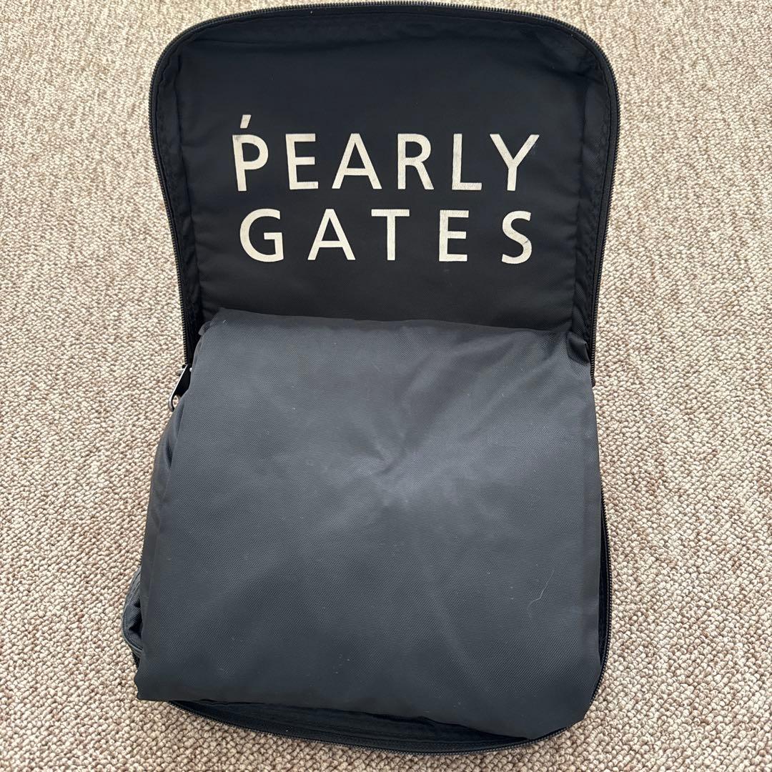 パーリーゲイツ　キャディバッグ　ケース　トラベルカバー　黒　カバー　トラベル