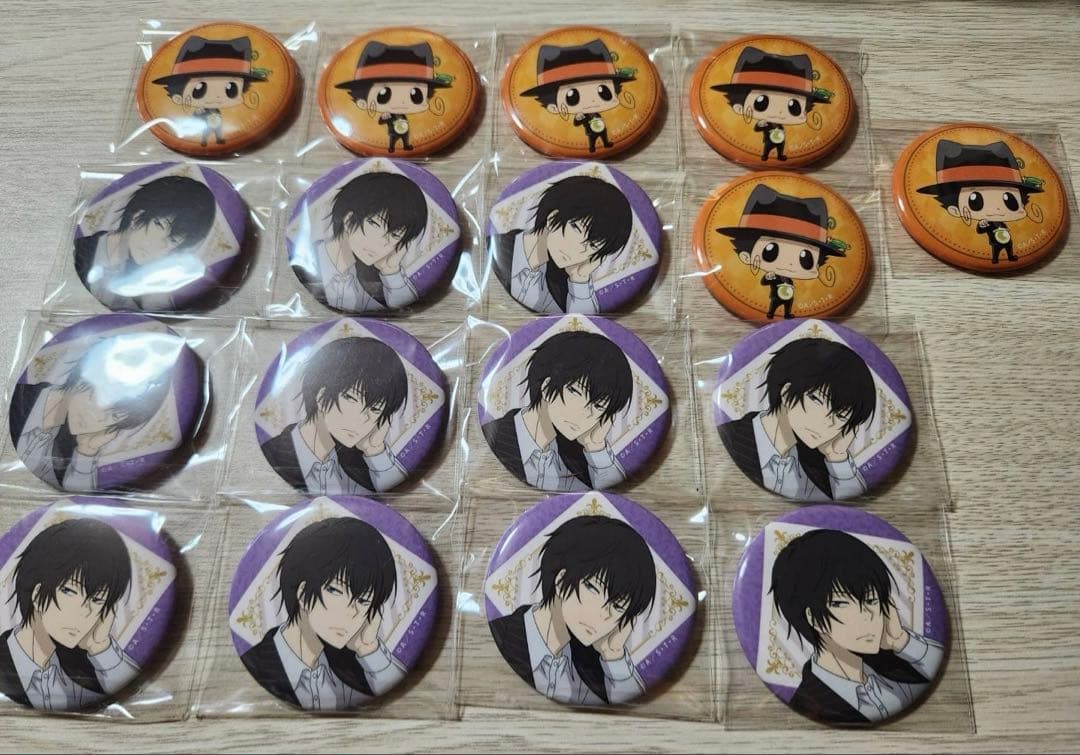 家庭教師ヒットマンREBORN リボーン ジャンプフェスタ 缶バッジ 雲雀