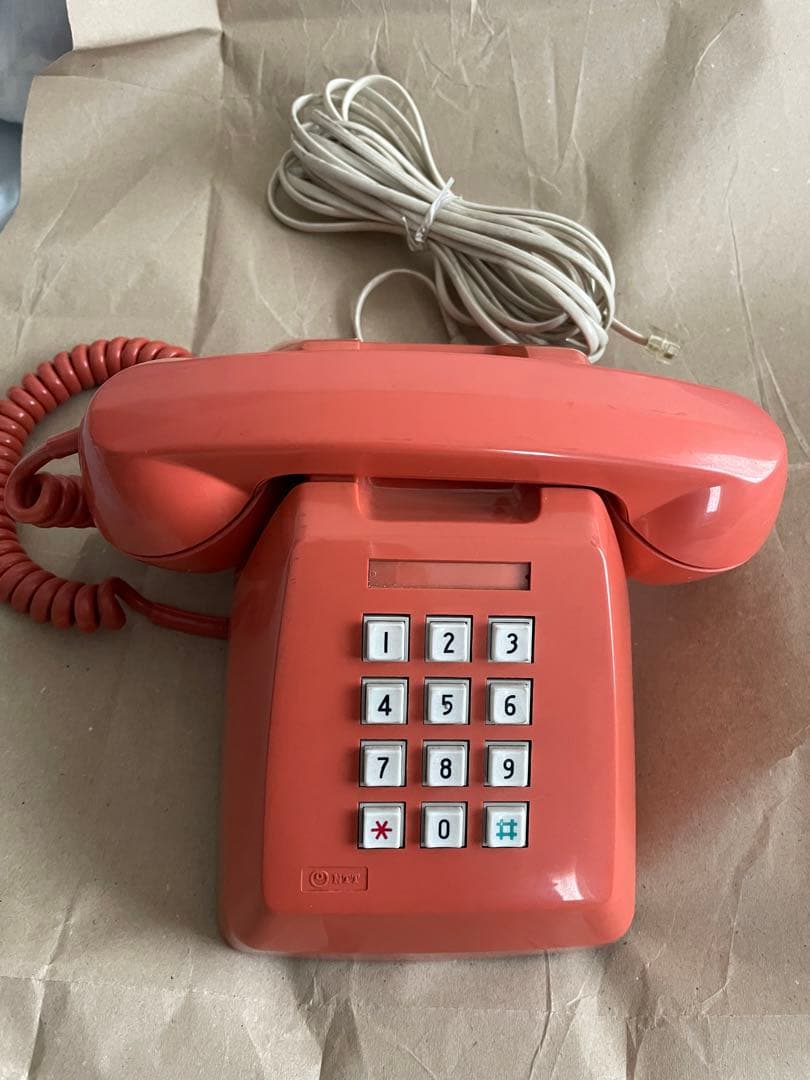 固定電話 NTT 昭和61年製造