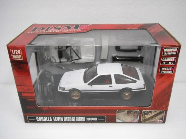 DISM 1/24 トヨタ AE86 カローラ レビン 前期 1983年式