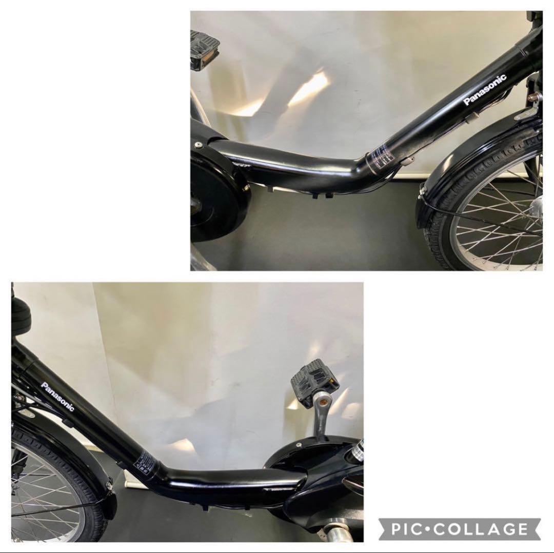1年保証 新品部品多数　パナソニック　20インチ　黒色　電動アシスト自転車