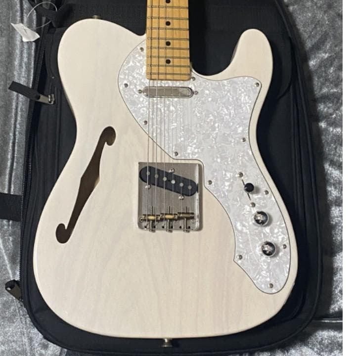 美品 FUJIGEN フジゲン NTL102 テレキャスターシンライン アッシュ