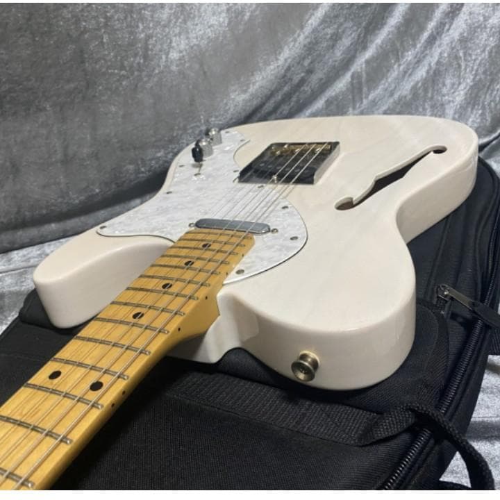 美品 FUJIGEN フジゲン NTL102 テレキャスターシンライン アッシュ