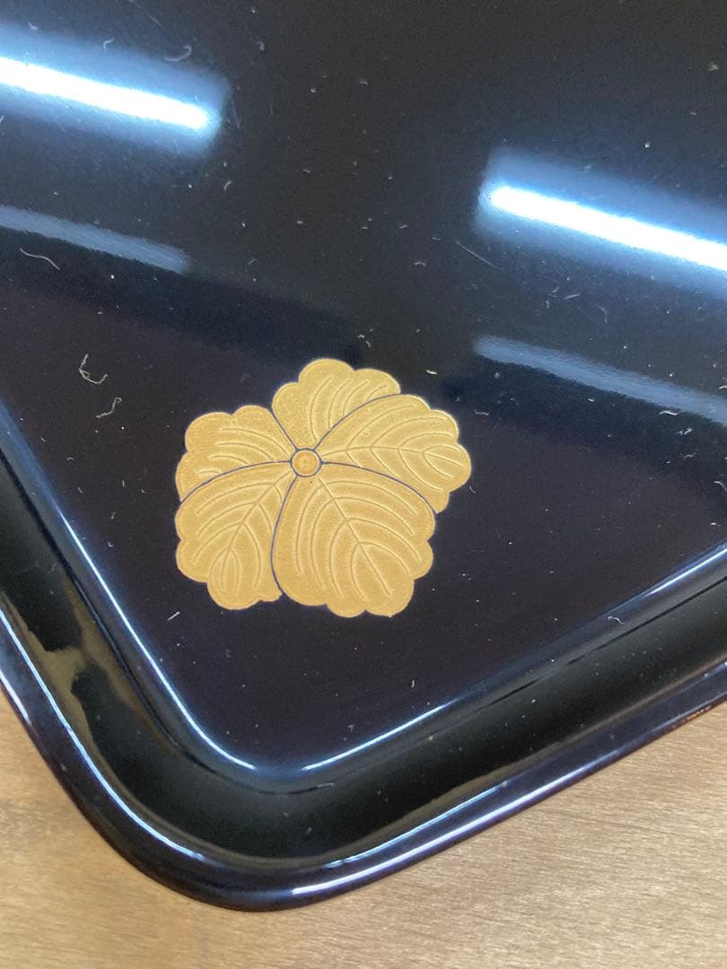 輪島塗　祝議盆　３枚セット　蔦　蔦紋