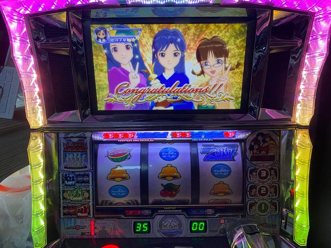 アイドルマスター　スロット　変圧器付き