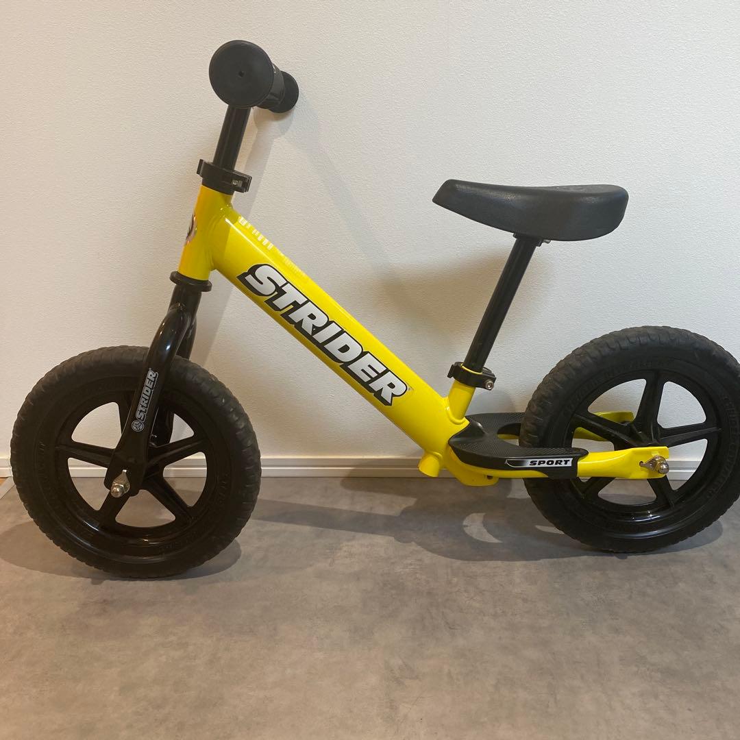 STRIDER バランスバイク スポーツモデル　イエロー