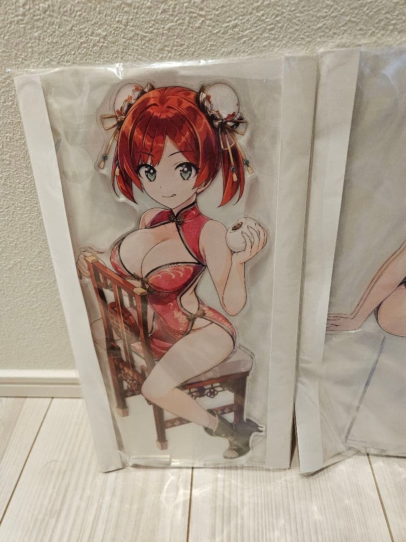 ドルフィンウェーブ　特大アクリルスタンド　咲宮入華　都条みちる　セット