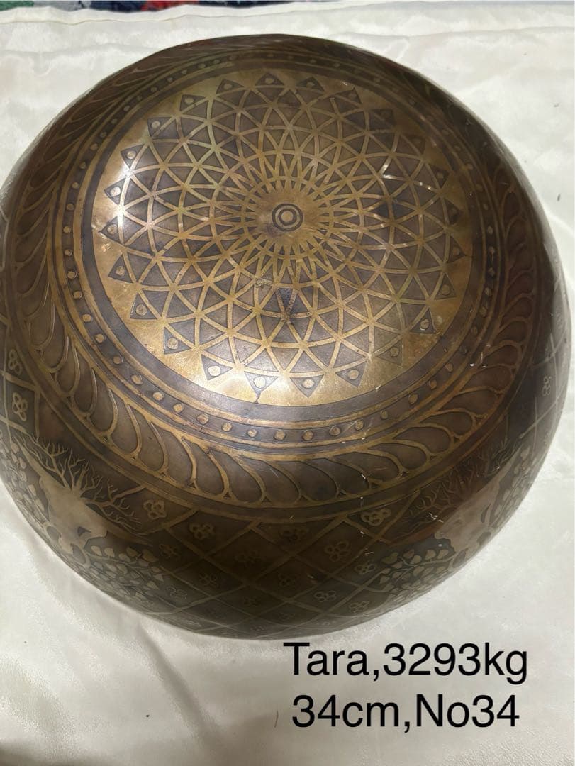 2025 シンギングボウル 金属製ボウル No34 34cm