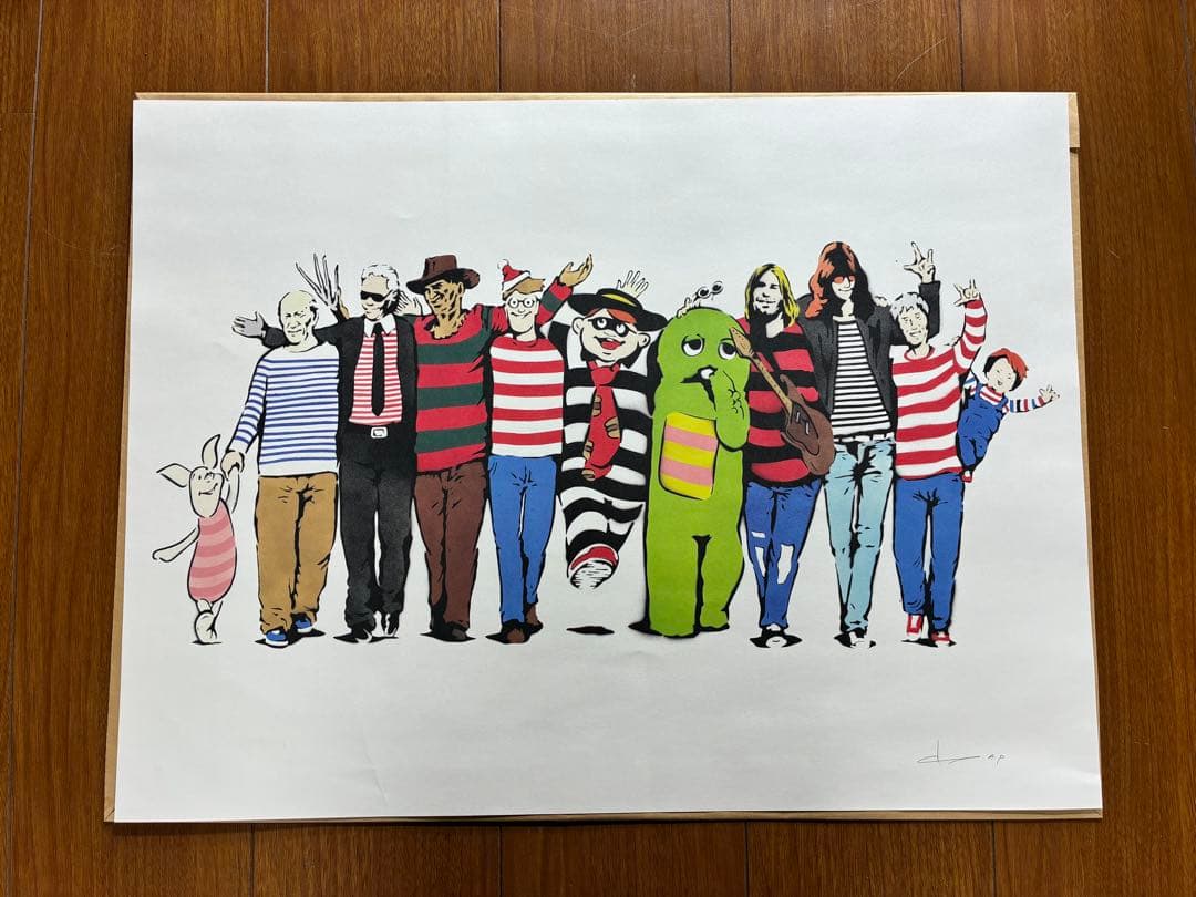 kurry NO BORDER 11 MEN ポスター アート