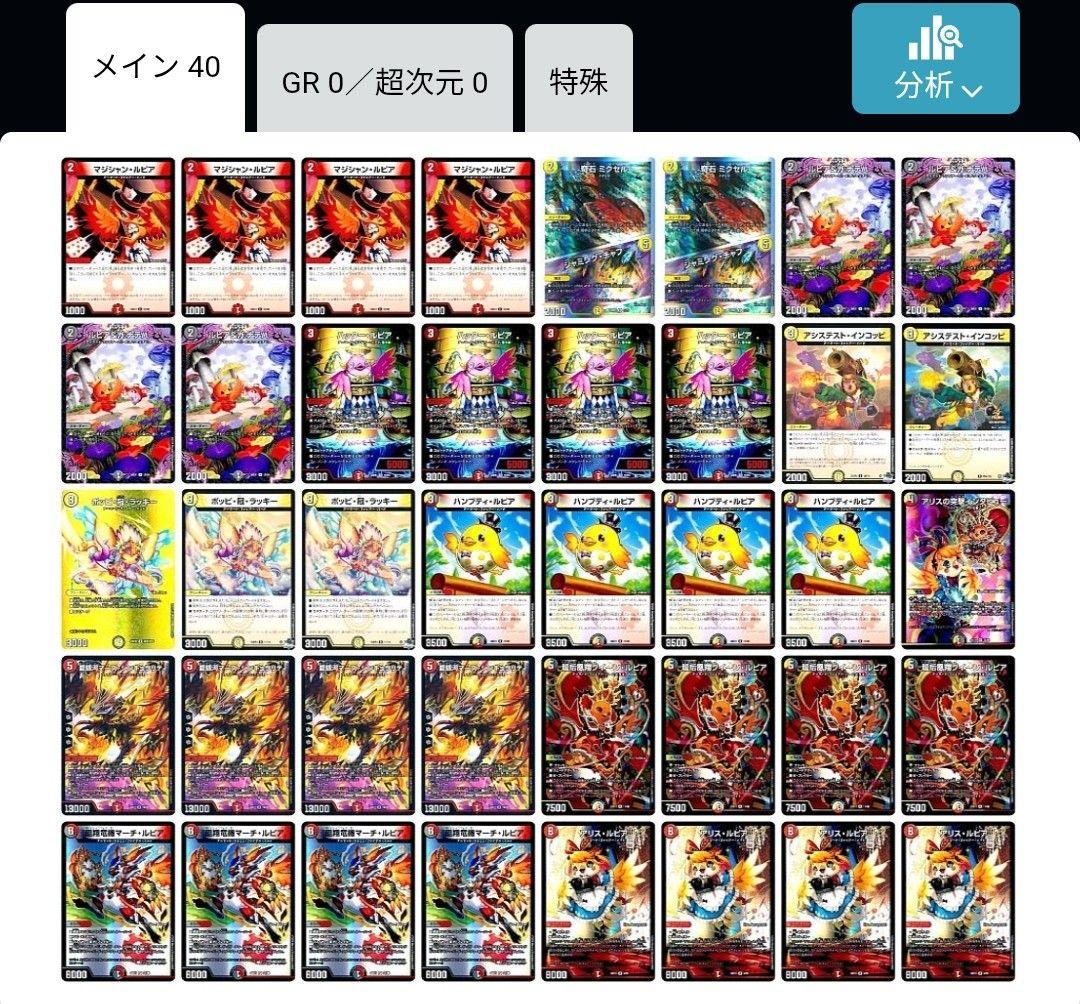 デイガファイアーバード デッキ