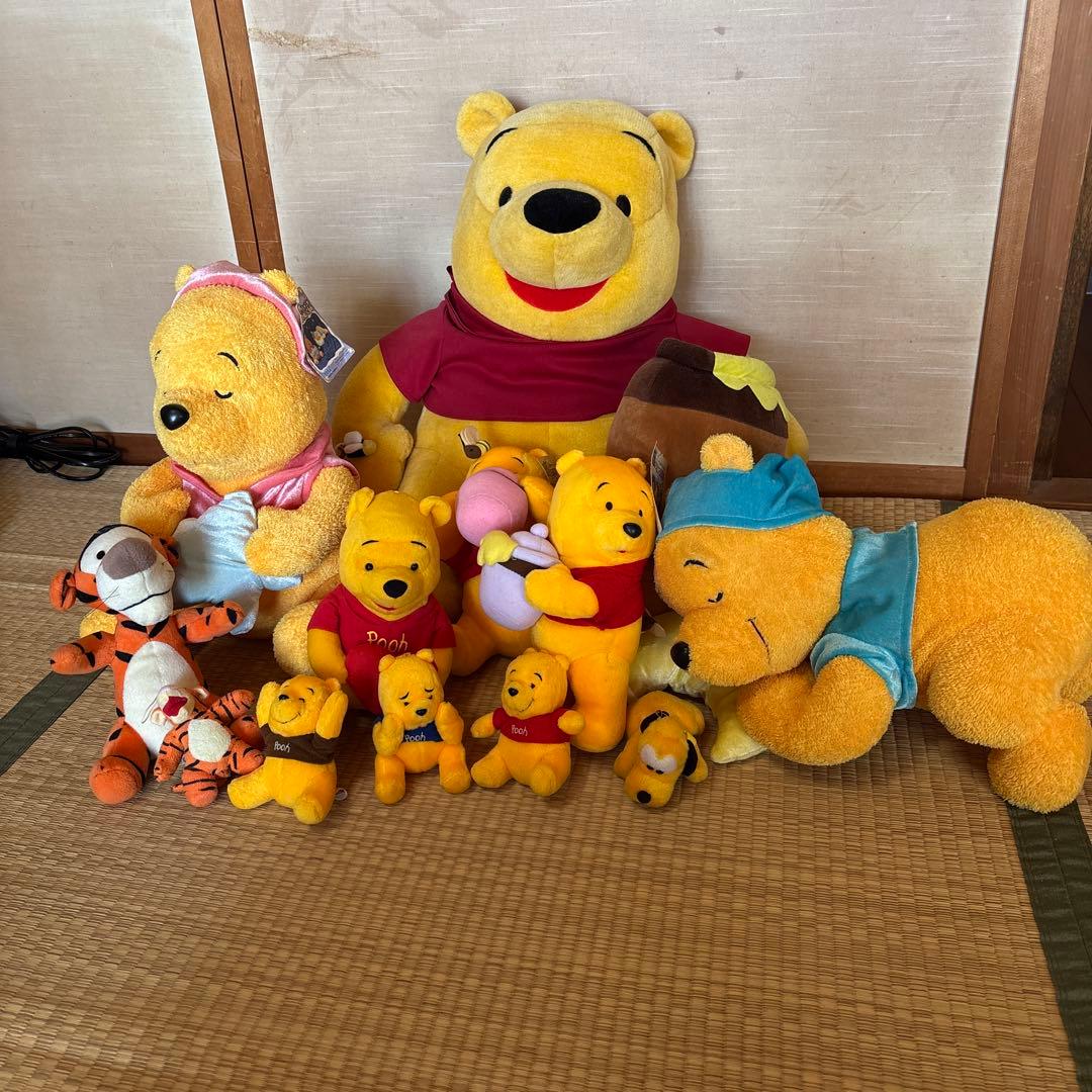 くまのプーさん ぬいぐるみセット　特大