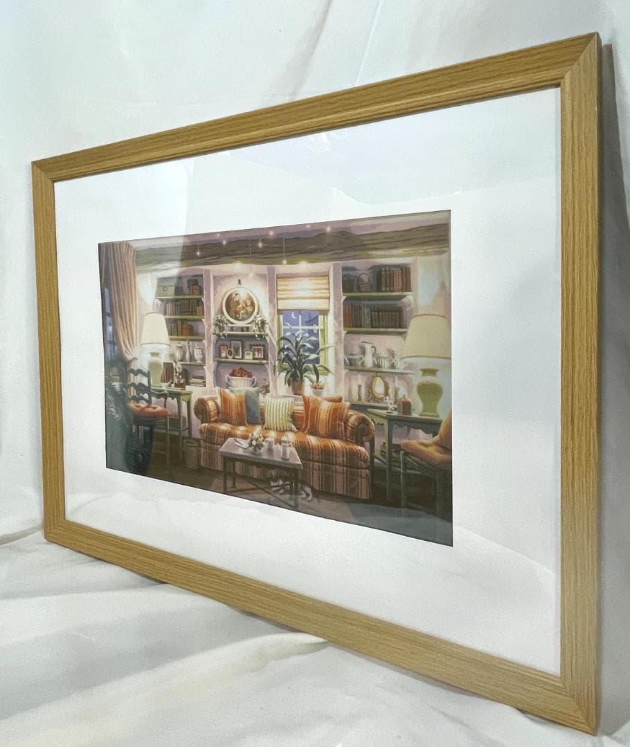 【新品】笹倉鉄平 『お気に入りの居場所』　ポスター 額付　アクリル