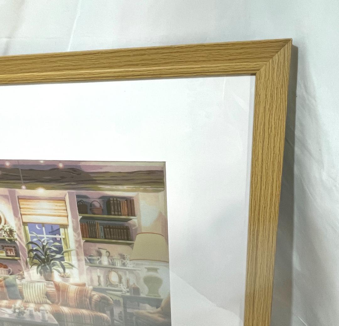 【新品】笹倉鉄平 『お気に入りの居場所』　ポスター 額付　アクリル