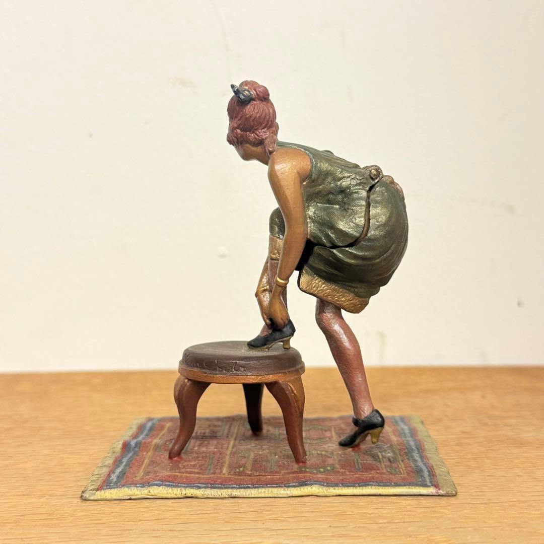 金属製 女性像 エロ ヌード 春画 アンティーク