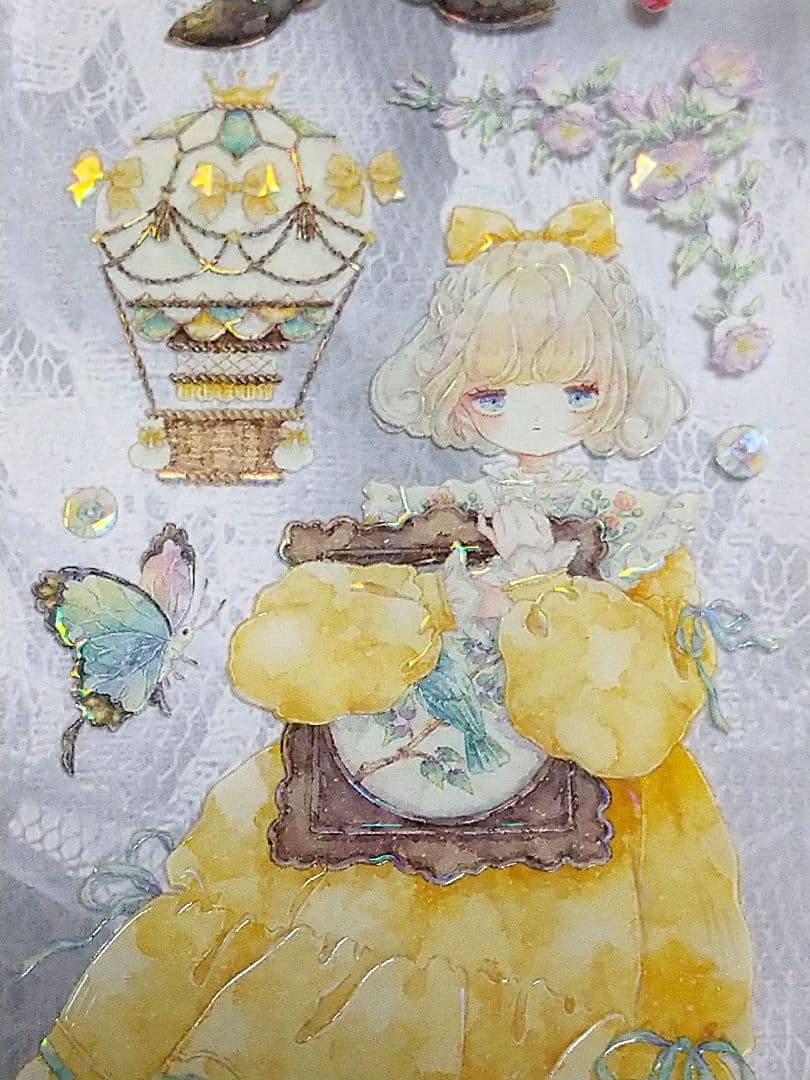 ✩のこり１✩J1093＃枕边语(贝壳光)shine切り売り海外人物マステ