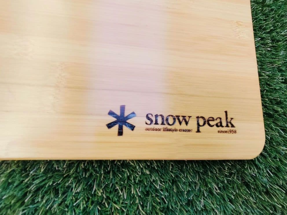 ☆希少☆peakスノーピーク　スライドトップロング竹２枚セット　ケース付