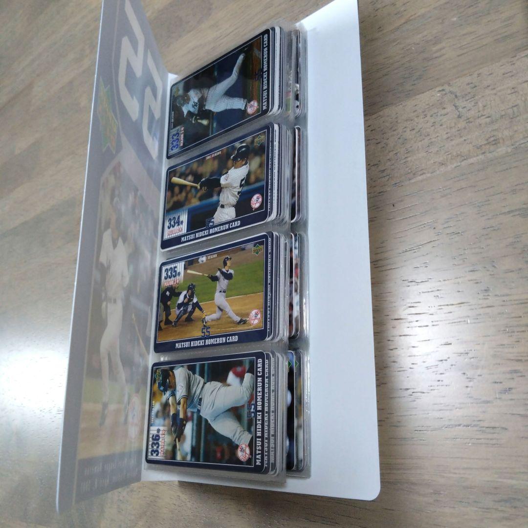 松井秀喜ホームランカード　コンプリート558枚　フォルダー7冊付き