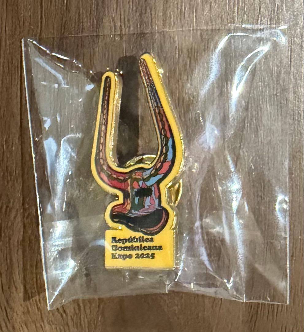 -貴重品-大阪関西万博2025 ドミニカ共和国ピンバッジ