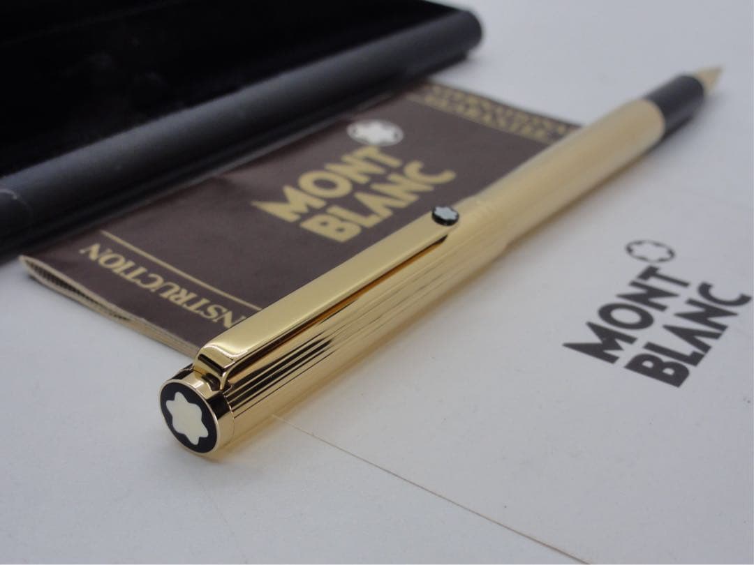 ⭐️モンブラン⭐️金運を呼ぶ総金張り⭐️稀少度の高いNo2147⭐️S-ラインモデル⭐️