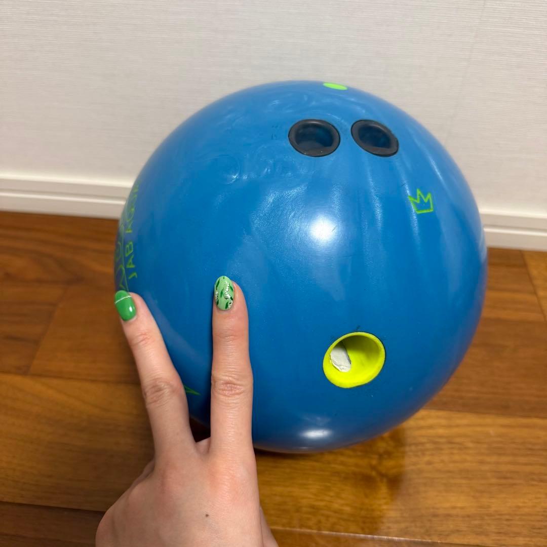 メーリージャブアクア　ボウリングボール