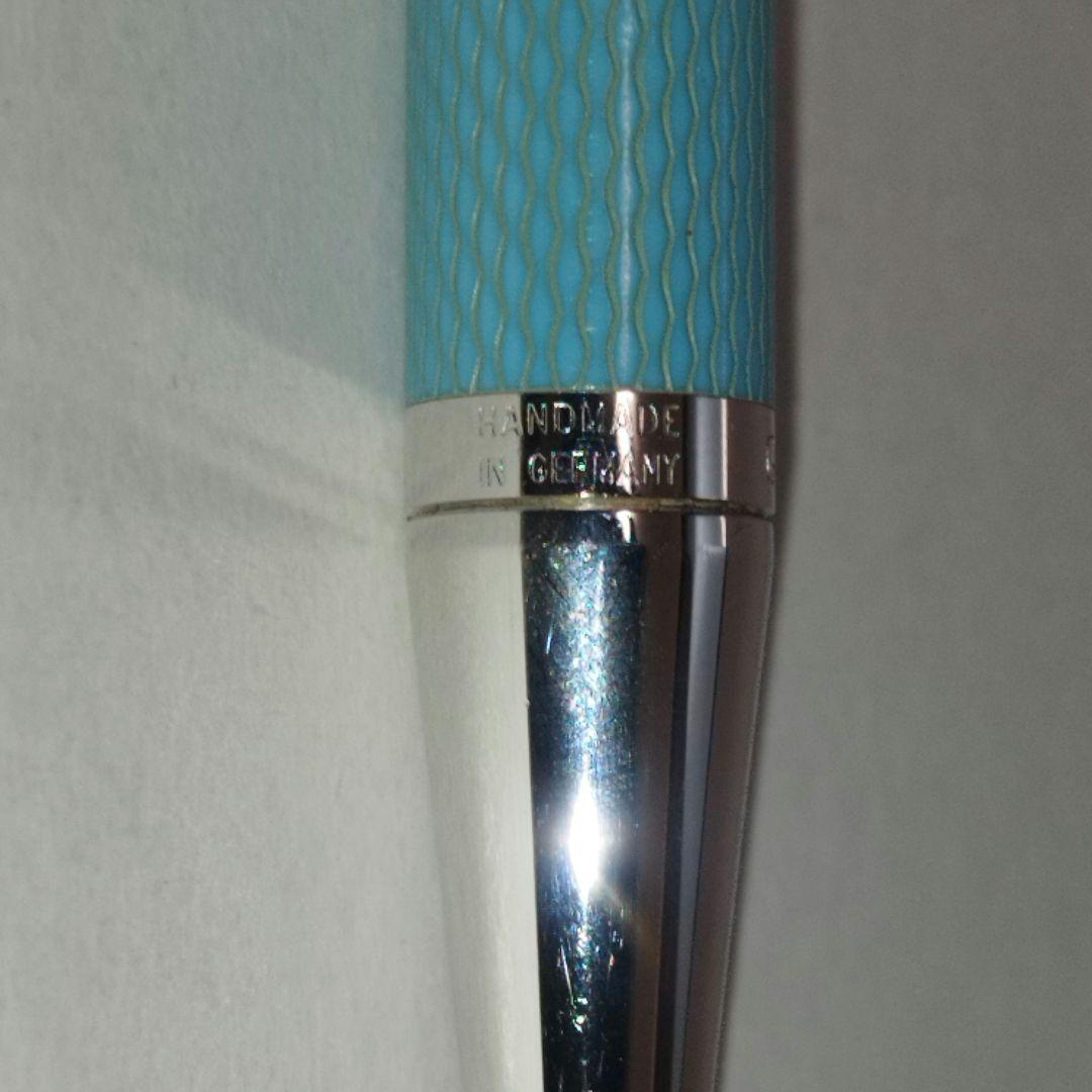 GRAF VON FABER-CASTELL ボールペン ギロシェ ターコイズ