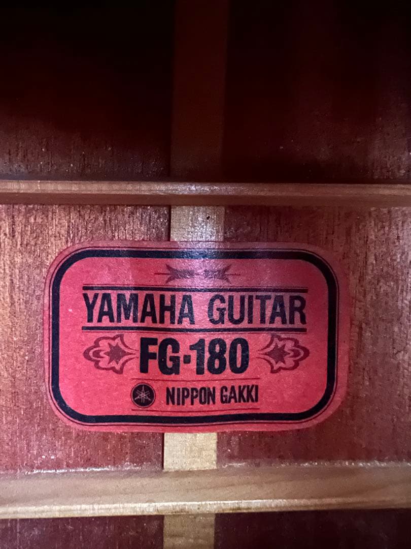YAMAHA FG180 赤ラベル　FG人気モデル❗️爆音❗️